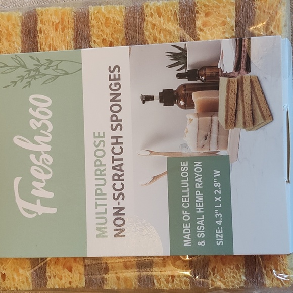 KITCHEN SET: SPONGES, SOAP & LOTION HOLDER With 🌺 FLOWER APRON - Picture 12 of 13